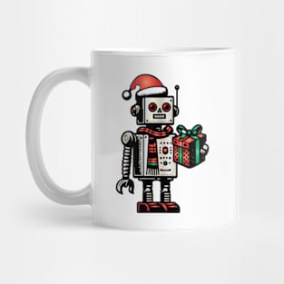 Robot Brings a Gift Mug